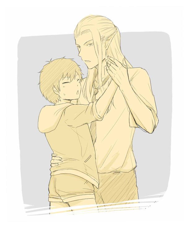 Elvish Boyfriend and Boyish Girlfriend