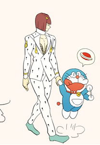 JoJo's Bizarre Adventure / Doraemon - Doraemon & Bucciarati (Doujinshi)