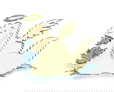 The Dinosaur Angel