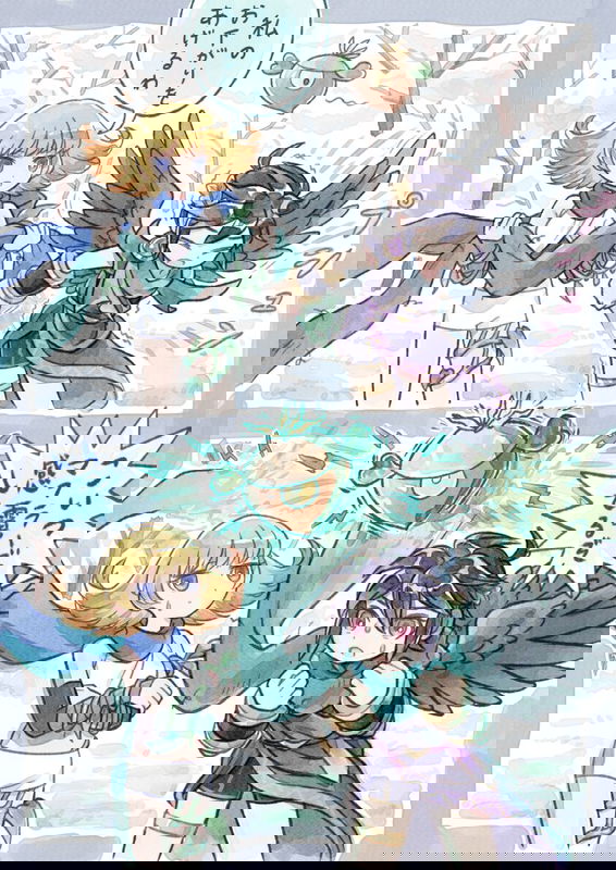 Kid Icarus - ❄️⚡️Osagari Muffler⚡️❄️ (Doujinshi)
