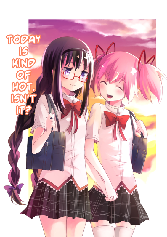 Today is Kind of Hot, Isn't It? (Puella Magi Madoka Magica)