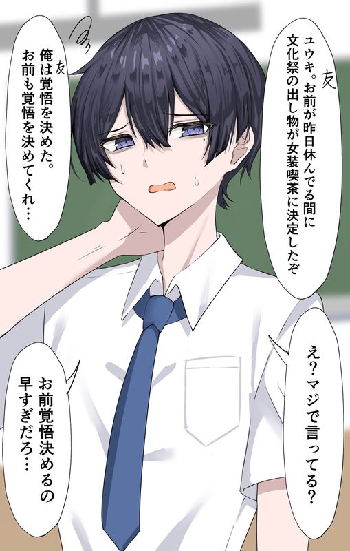 Before Crossdressing, After Crossdressing