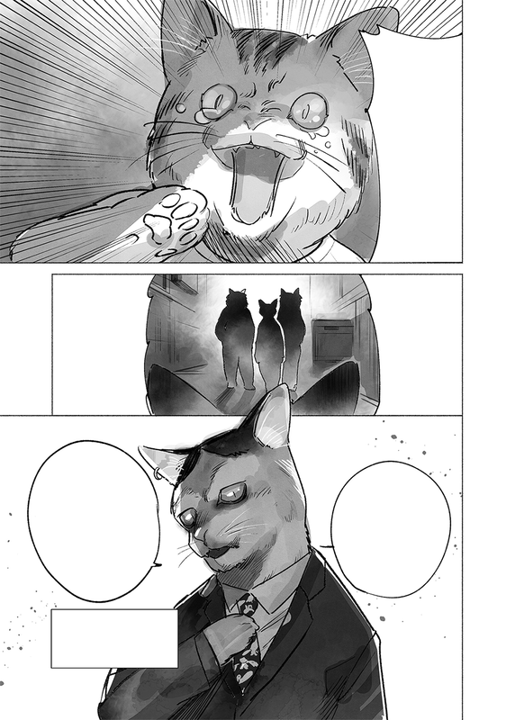 This is a Nyakuza Manga.