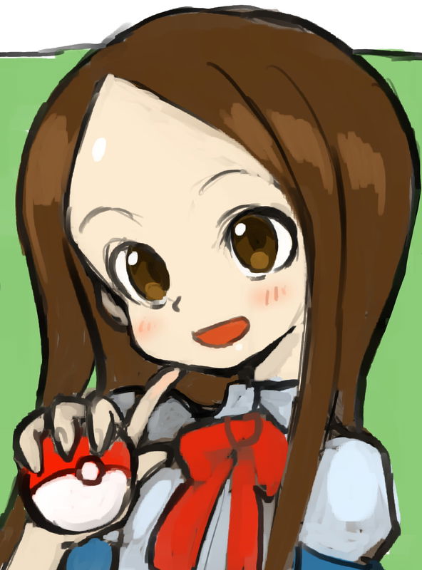 Teasing Master Takagi-san - Pokemon Trainer Takagi-san (Doujinshi)